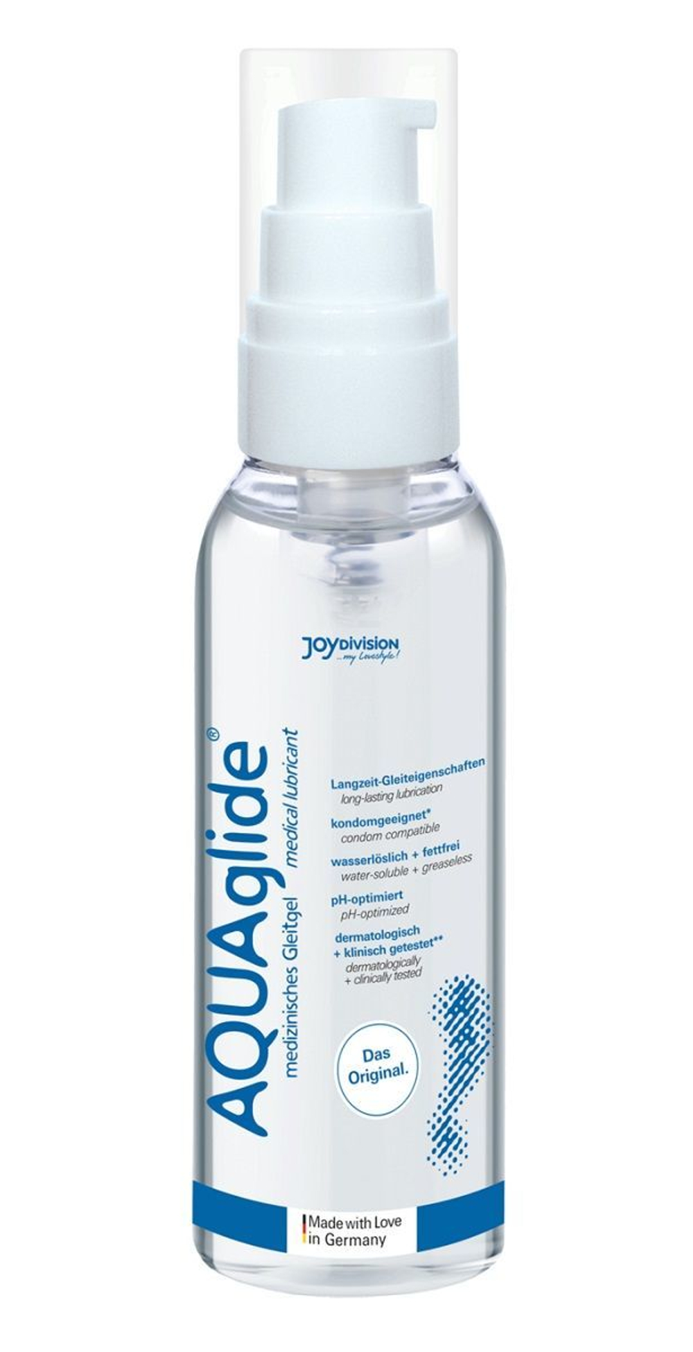 Гель-лубрикант AQUAglide Joy Division, водная основа, 75 мл