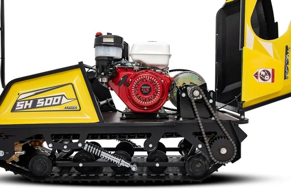 Мотобуксировщик SHARMAX S500 с двигателем Honda GX 390 (2024)