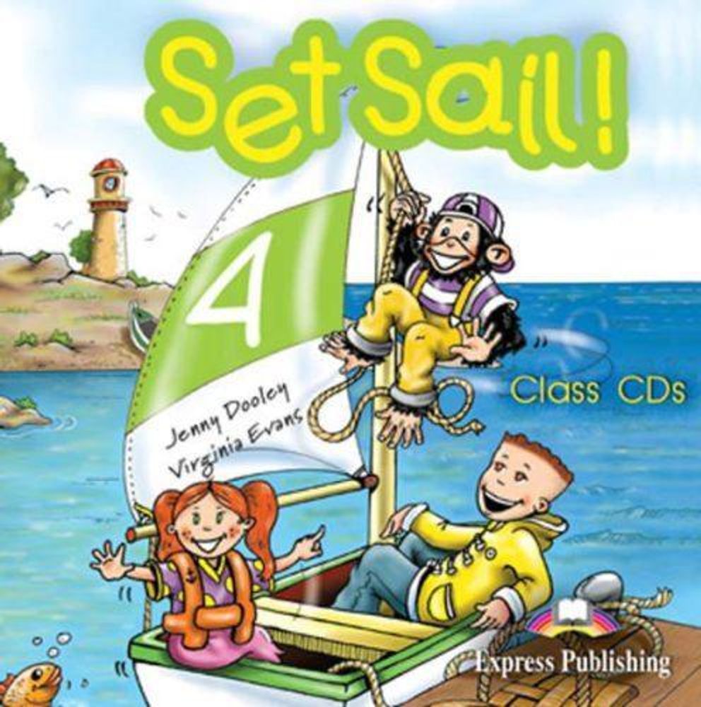 Set Sail 4. Pupil&#39;s Audio CD. Аудиокурс сокращенный для самостоятельной работы