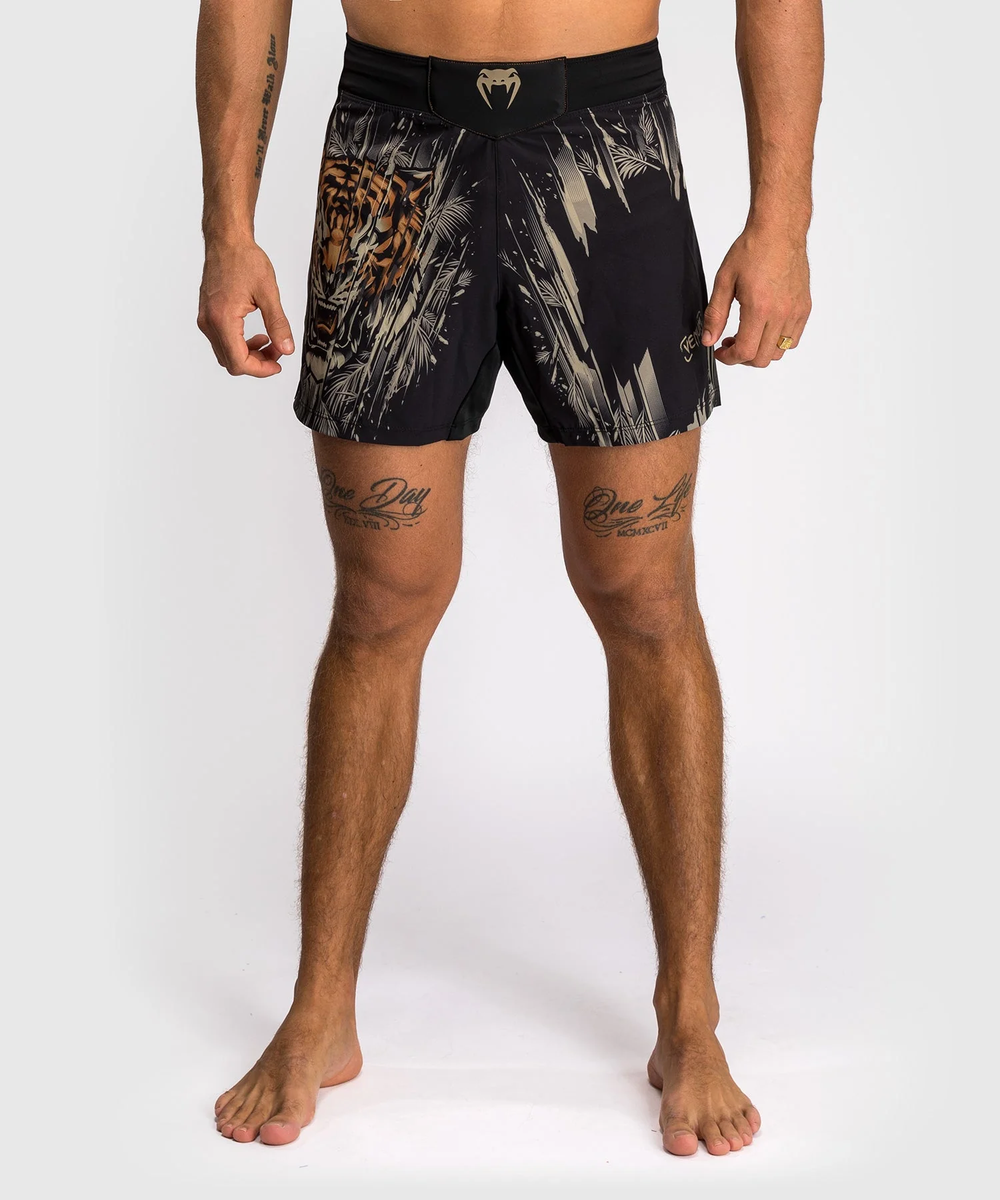 шорты Venum Tiger Black/Neon Orange