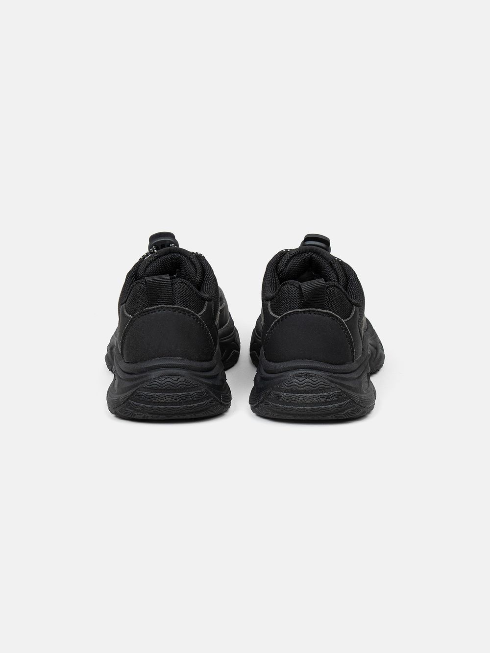 Кроссовки "Уголь" с двойной шнуровкой