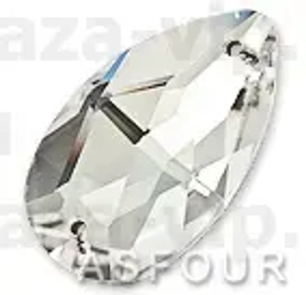 0AF-SD101-18-01 ASFOUR 6883 DROP col.CRYSTAL 18x11мм =1шт.