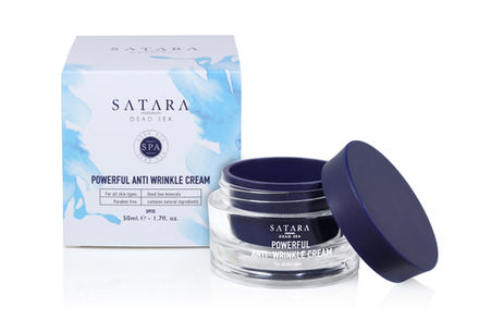 Крем проти зморшок (SPF25) Satara Dead Sea / Powerful Anti Wrinkle Cream
