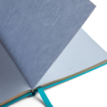 Smythson Блокнот Portobello Notebook in Panama, Black (бежевый)