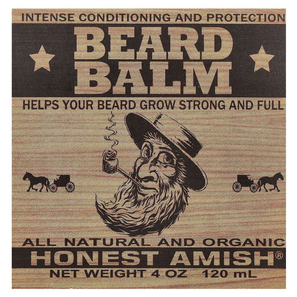 Honest Amish, Бальзам для бороды, 120 мл (4 унции)