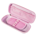 Пенал EVA Alingar, 1 отделение, откидная планка, карман сетка, объемный рисунок, 95 х 210 мм, "Русалочки", микс (голубой, розовый)