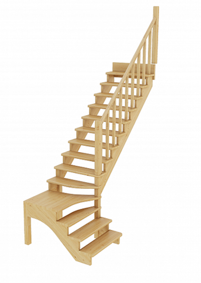 Лестница на второй этаж К-031м/1 Правая