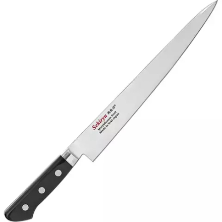 Нож кухонный «Осака» односторонняя заточк сталь нерж.,полиоксиметилен ,L=370/240,B=35мм