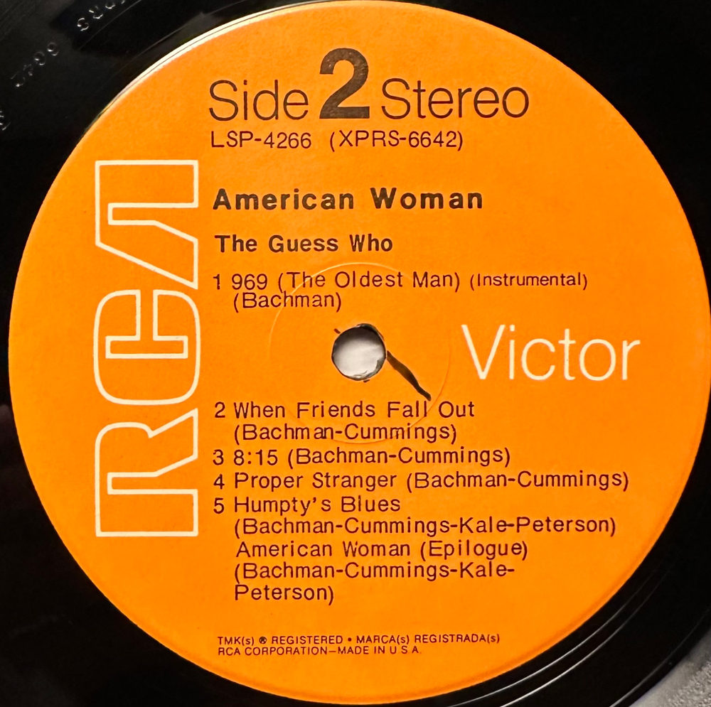 The Guess Who - American Woman (США 1970г.)
