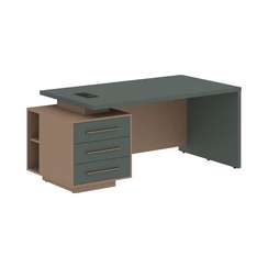 Стол руководителя с тумбой VCT 1890(L)  1800х900х750 VELION