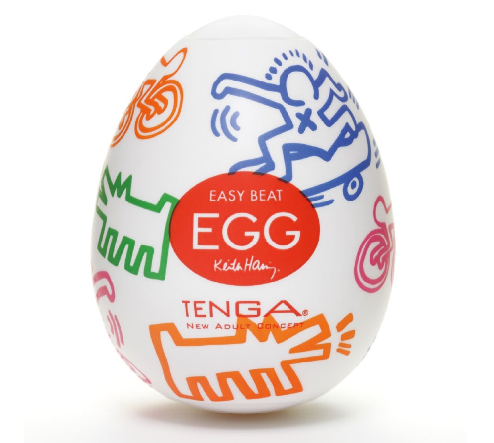 Мастурбатор tenga and keith haring egg street улица