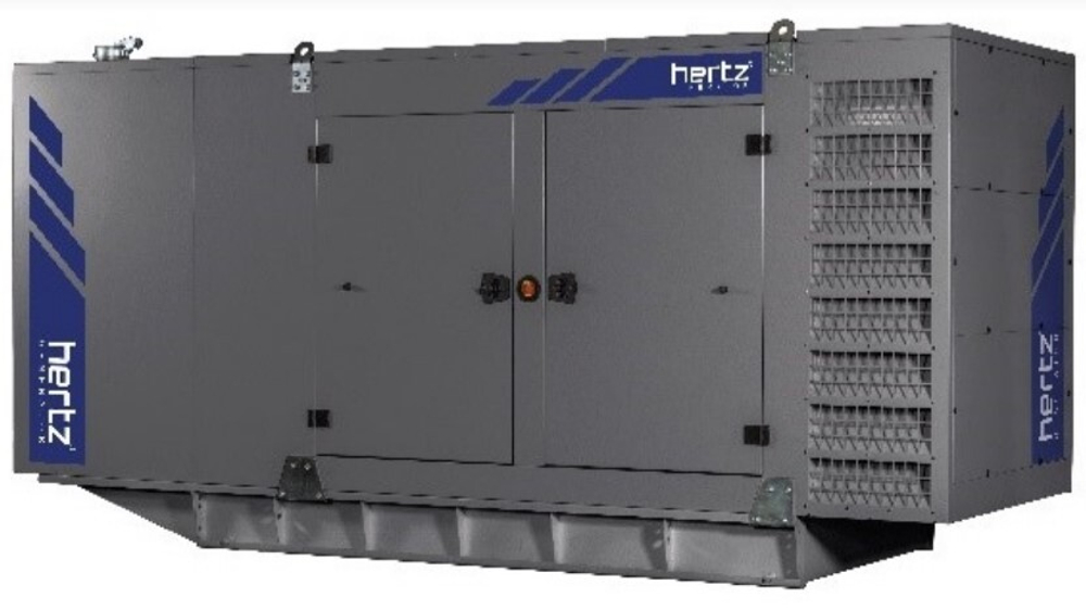 Дизельный генератор Hertz HG 584 DL в кожухе