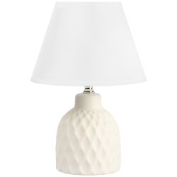 Настольная лампа Rivoli Muriel 7550-501 1 х Е14 40 Вт керамика белая с абажуром | Rivoli