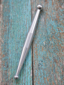 Джамбо алюминевый. Стек с шариками гантель