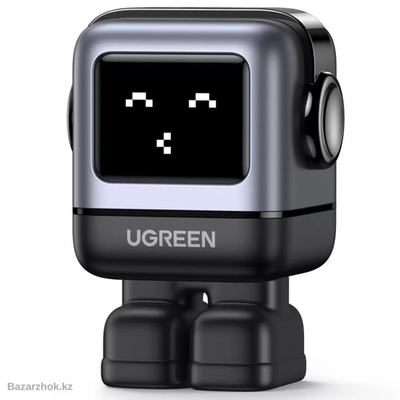 Зарядное устройство 2xUSB-C+1 USB, 65W, Nexode Robot GanN, UGREEN 25685B