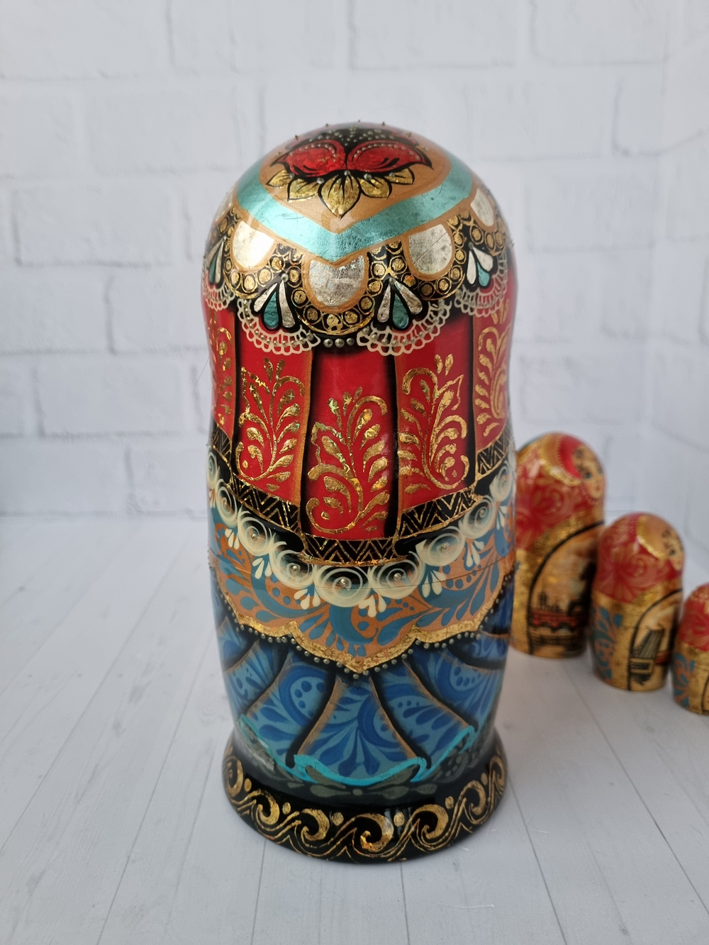 Матрешка "с видами города "  7мест