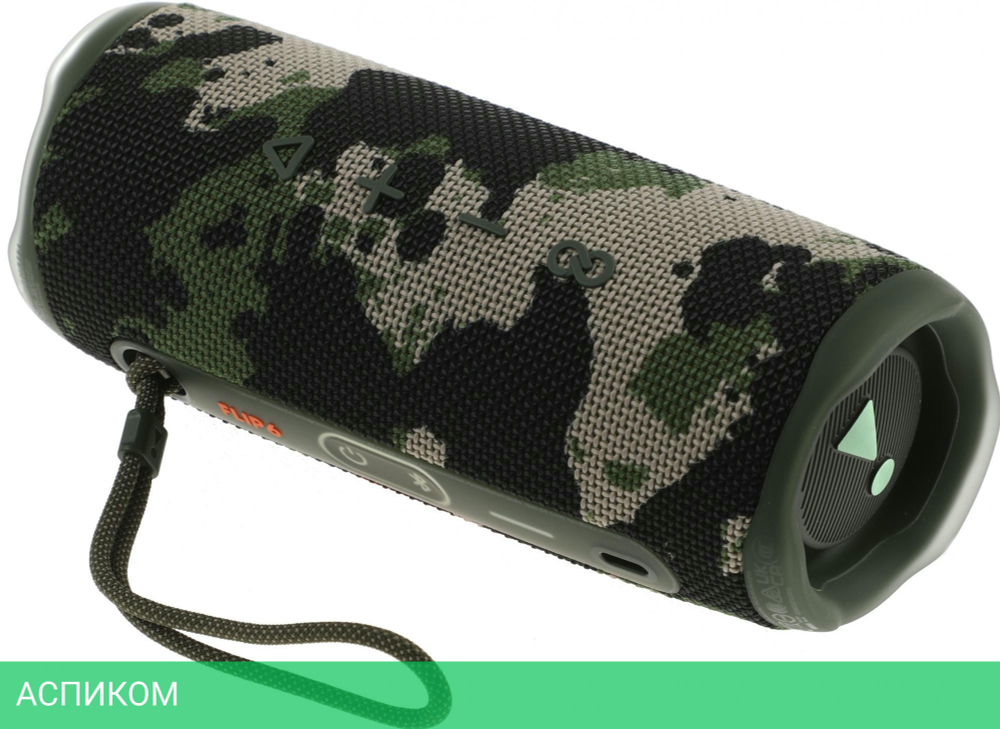 Беспроводная колонка JBL Flip 6 SQUAD Camouflage