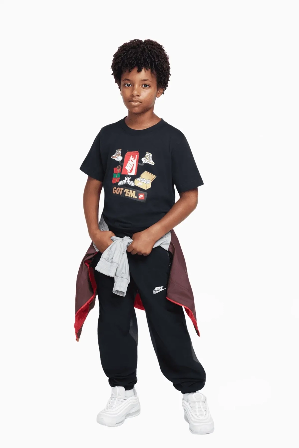 Футболка Nike Sportswear Junior - черный