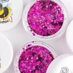 1339 Шестигранники микс "Диско соты" 2 г