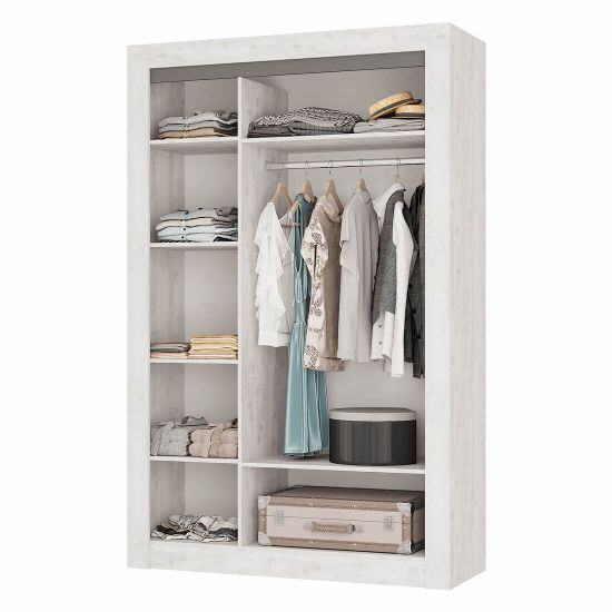 Леонардо bts ШК-35 Шкаф бетон пайн светлый/графит