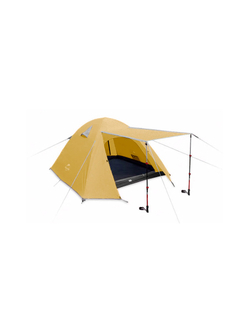 Палатка Naturehike P-Series 2-местная, алюминиевый каркас, желтая