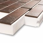 Термопанель ППС Paradyz Semir Brown Elewacja - 1000х455 мм