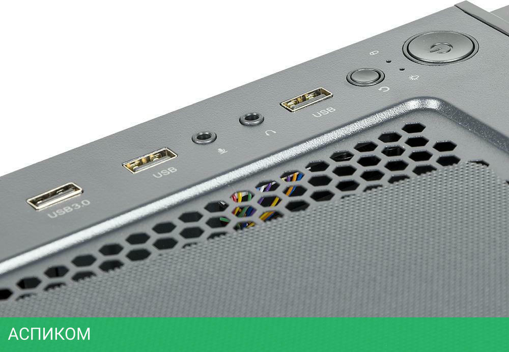 Корпус Formula V Line без БП черный (F-33RGB)