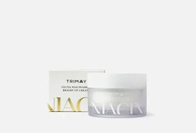 Trimay Осветляющий крем на основе рисовых отрубей с ниацинамидом Trimay Gluta Niacinamide Bright Up Cream