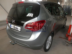 Фаркоп оцинкованный Galia O064C для Opel Meriva 2010-(паспорт и сертификат в комплекте)(без электрики)