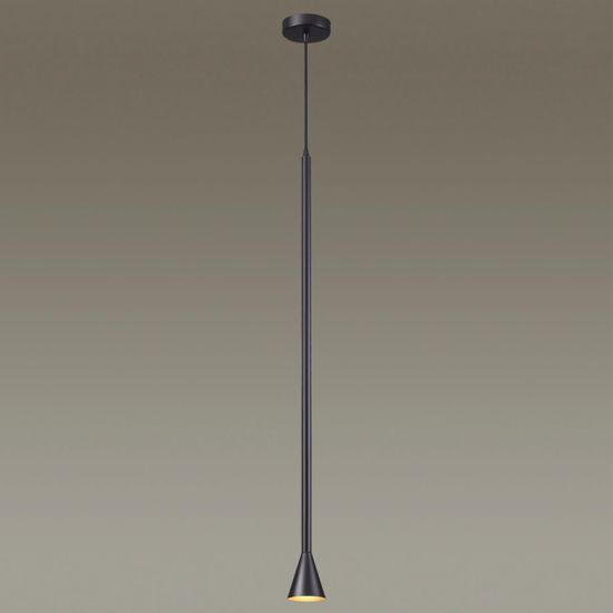 3884/1B HIGHTECH ODL20 477 черный/металл Подвесной светильник LED GU10 7W 220V PIPA