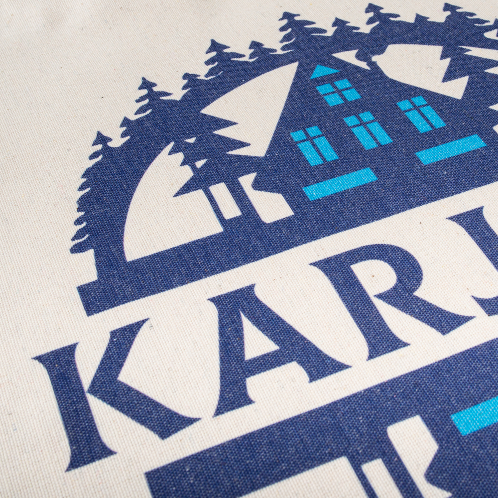 Сумка‑шоппер натуральная светлая