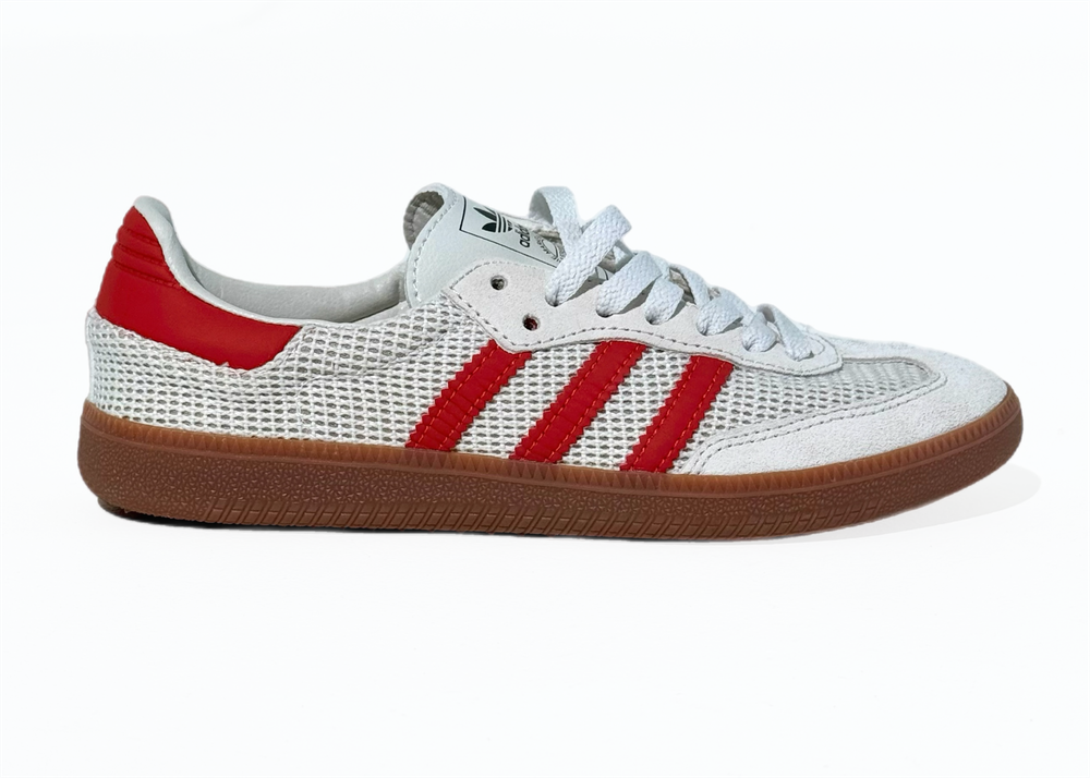 Adidas Samba (White/Red)