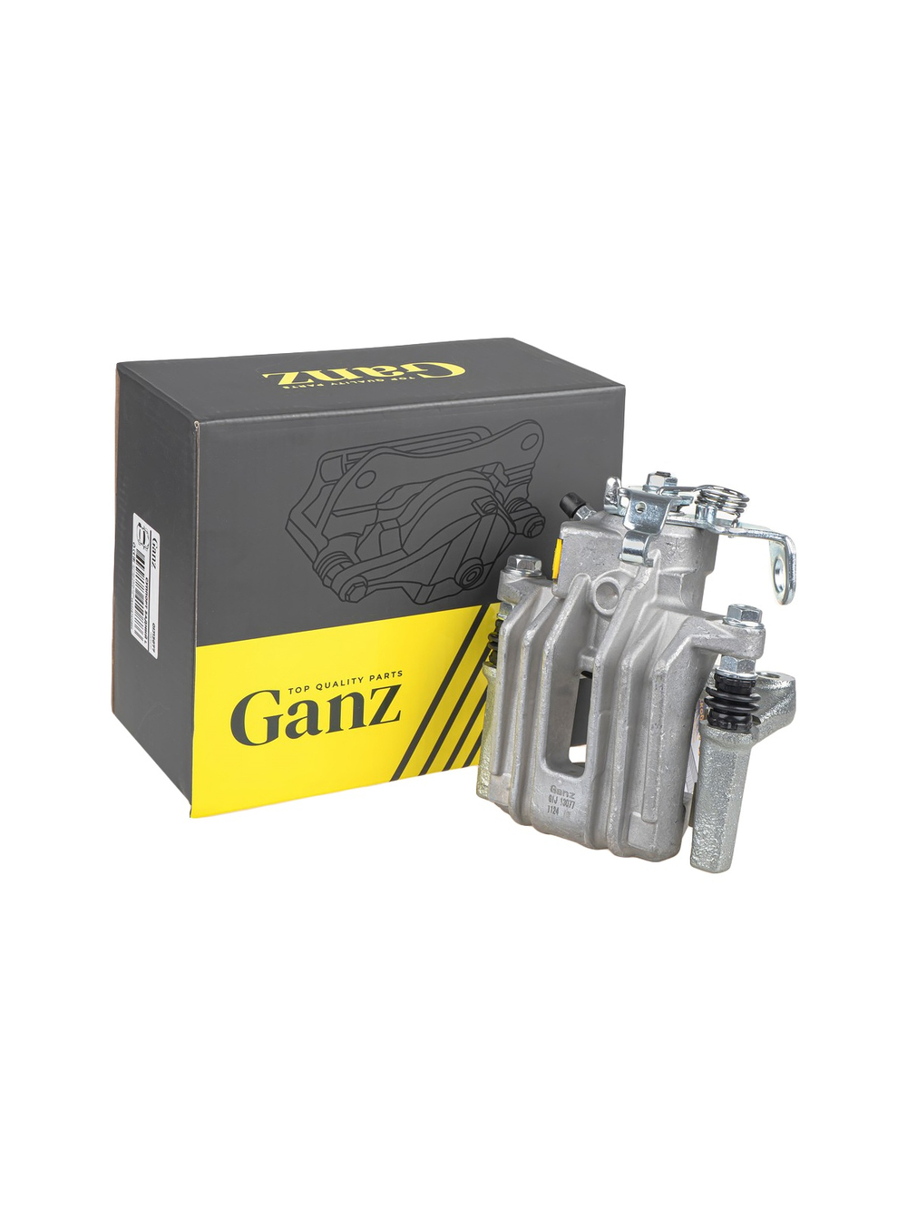 Суппорт задний L (в сборе) Audi A3, VW Bora/Golf 1.4-2 GANZ GIJ13077