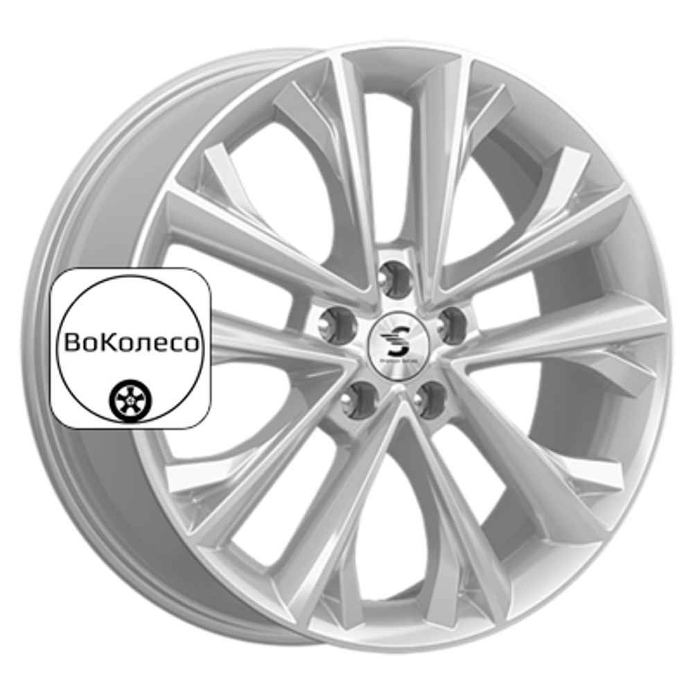 7x18/5x112 ET45 D57,1 КР012 (Karoq/Taos) Elite Silver Premium Series