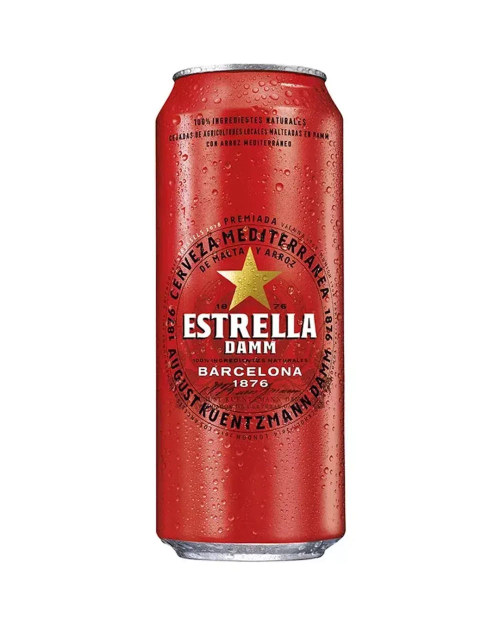 Estrella Damm баночное 0,5 л.