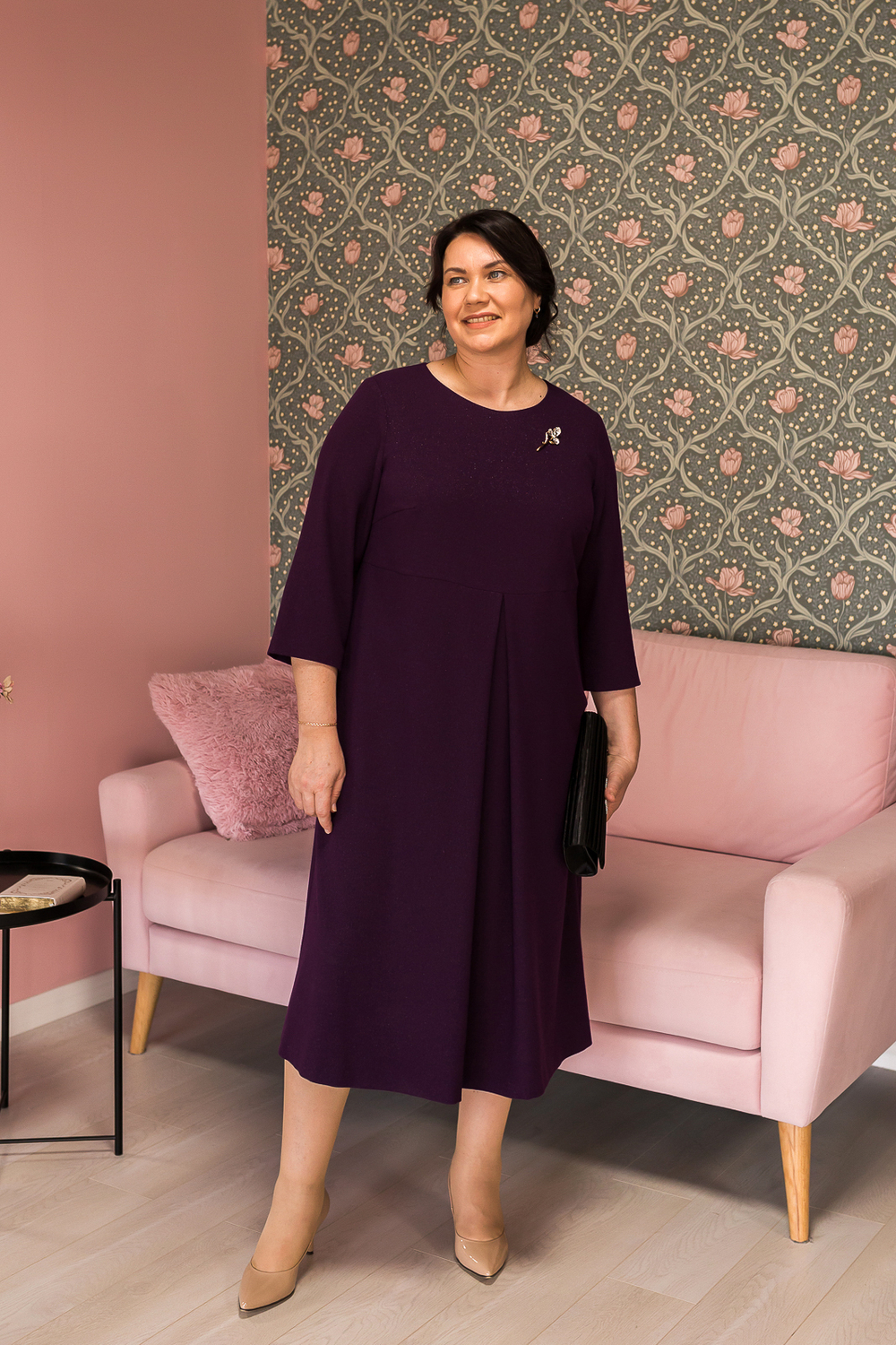 Нарядное платье 3037АЕ, слива #75С053037АЕ