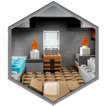 Конструктор LEGO Minecraft 21190 Заброшенная деревня