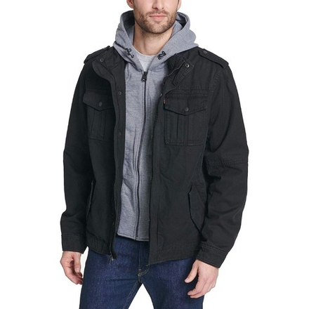 Куртка утепленная мужская LEVI'S WASHED COTTON SHERPA LINED UTILITY JACKET
