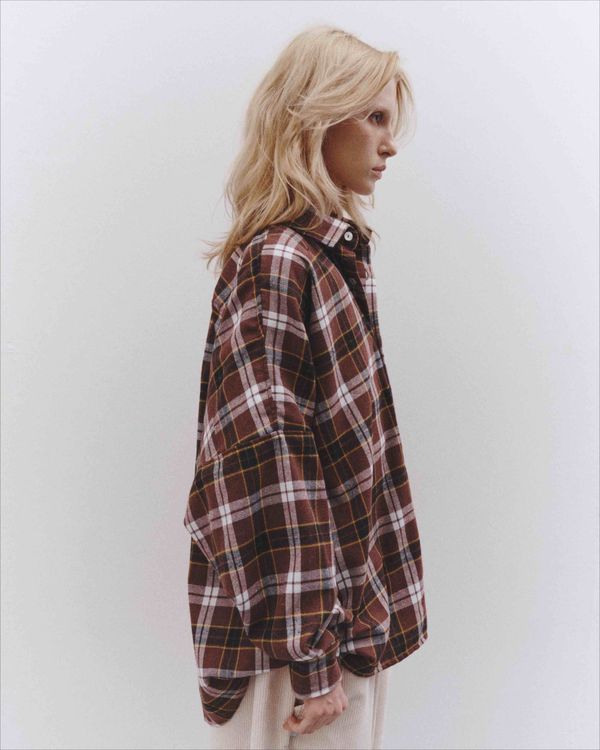 Рубашка Cowboy Shirt Chocolate коричневая - фото 12