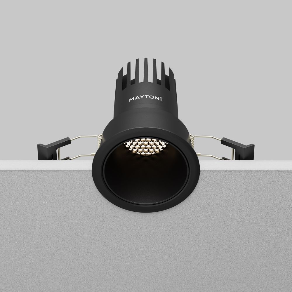 Светильник встраиваемый светодиодный Maytoni Dip DL116-10W-4K-B