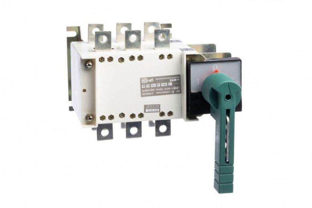 Выключатель-разъединитель 3п 125А два направления тандем DEKraft 40102DEK Выключатель-разъединитель 3п 125А два направления тандем DEKraft 40102DEK