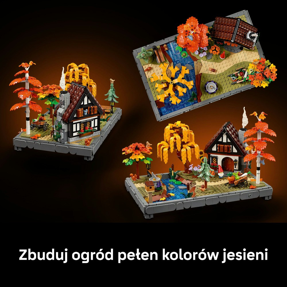 LEGO Icons - Осенний сад с домиком 11372