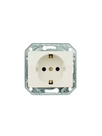 Розетка 1-я с з/к ProfiTec Corsa бежевая