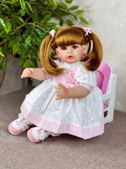 Кукла Реборн мягконабивная 45см (FA-935)