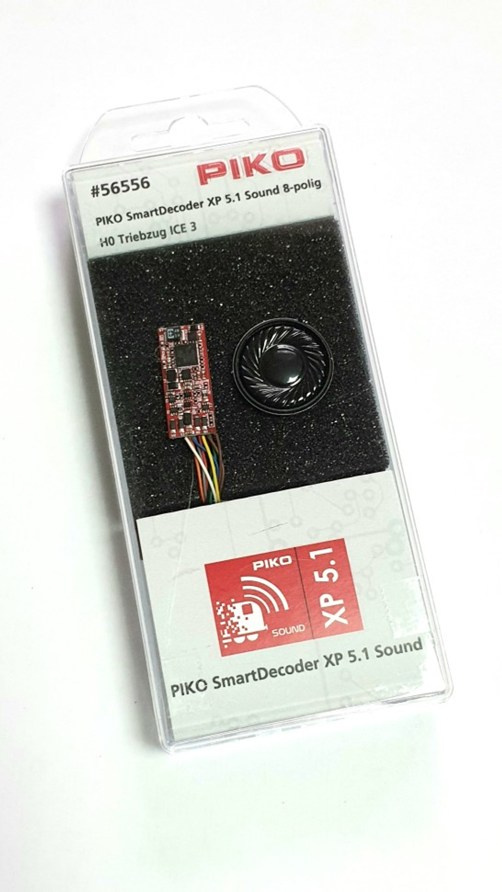 Цифровой звуковой декодер 8-пин. для ICE 3 + динамик