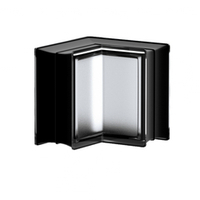 Угловой стеклоблок серый Mini Classic 14,6 x 14,5 x 8 см