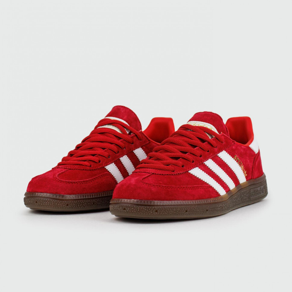 кроссовки Adidas Spezial Red / Gum Wmns FV1227