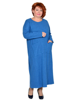 Платье прямого силуэта Каскад