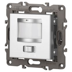 14-4103-03 ЭРА Датчик движения 2-проводной, 180-240В, 200Вт, IP20, Эра Elegance, алюминий | Elegance Алюминий