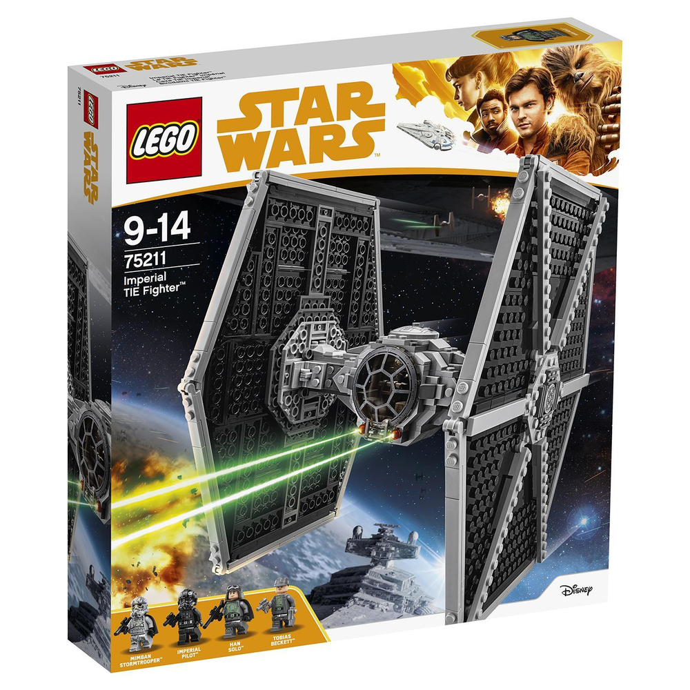 LEGO Star Wars: Имперский истребитель СИД 75211 — Imperial TIE Fighter — Лего Звездные войны Стар Ворз